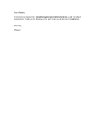 Solicitation Rejection